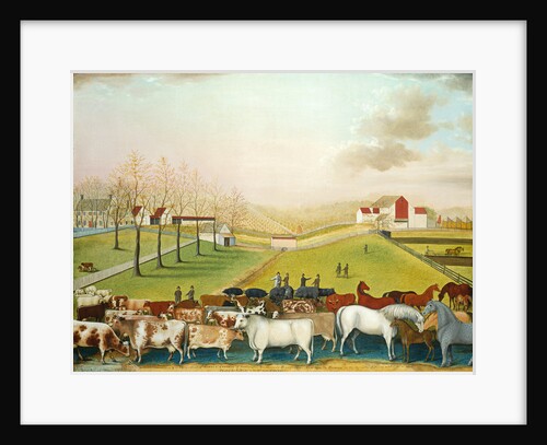 The Cornell Farm, 1848 by Edward Hicks