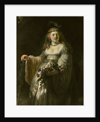 Saskia van Uylenburgh in Arcadian Costume, 1635 by Rembrandt Harmensz. van Rijn