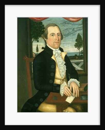 Captain Elisha Denison, c.1790 by Limner Denison