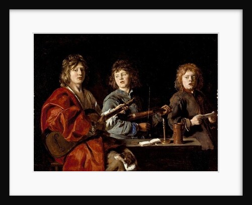 Three Young Musicians, c.1630 by Antoine Le Nain