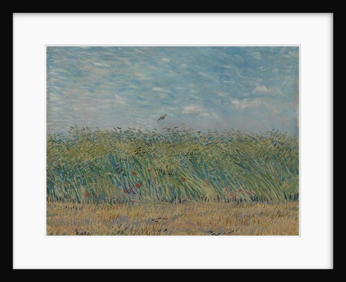 Wheatfield with Partridge, 1887 by Vincent van Gogh