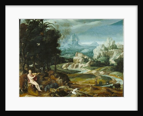 Landscape with Orpheus, c.1570 by Flemish School