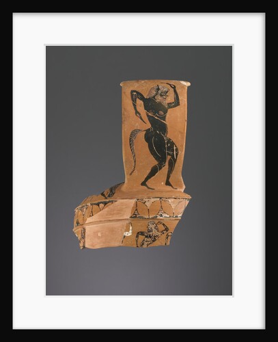 Athenian Attic black-figure Nikosthenic amphora fragment, c.550-40 BC by Greek school