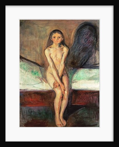 Puberty, 1894 by Edvard Munch