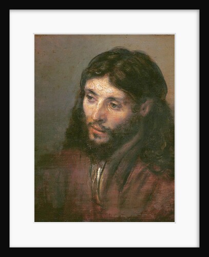 Head of Christ, c.1648 by Rembrandt Harmensz. van Rijn