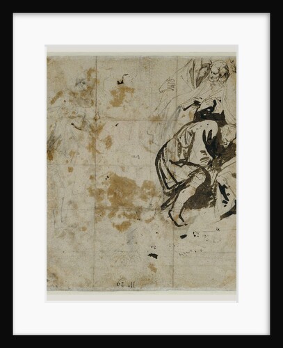 Partial Study of the Entombment by Anthony van Dyck