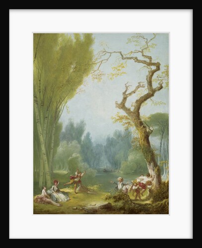 A Game of Horse and Rider, c.1775-80 by Jean-Honore Fragonard