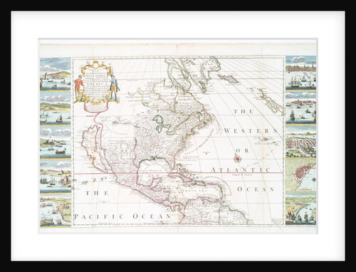 A new and correct map of the trading part of the West Indies, 1741 by Henry Overton