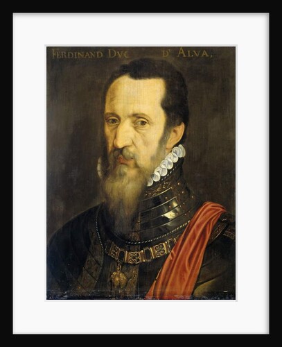 Portrait of Fernando Alvarez de Toledo, 17th century by Dutch School