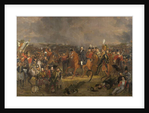 The Battle of Waterloo, 1824 by Jan Willem Pieneman