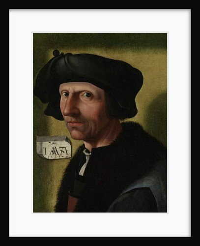 Portrait of Jacob Cornelisz van Oostsanen, c.1533 by Jacob Cornelisz van Oostsanen