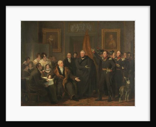 Triumvirate Assuming Power in the Name of the Prince of Orange, 21 November 1813, c.1828 by Jan Willem Pieneman