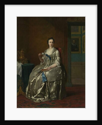 Portrait of Machteld Muilman, c.1745-7 by Frans van der Mijn