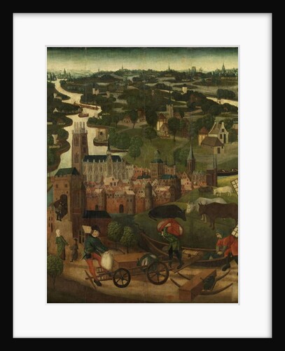 St Elizabeth's Day Flood, c.1490-c.1495 by Master of the St.Elizabeth panels