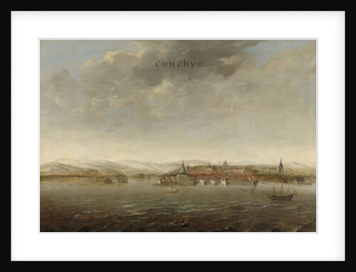 View of Cochin on the Malabar Coast of India, c.1662-3 by Johannes Vinckeboons