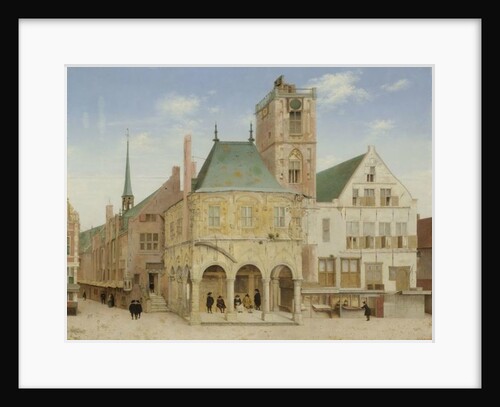 The Old Town Hall of Amsterdam, 1657 by Pieter Jansz Saenredam
