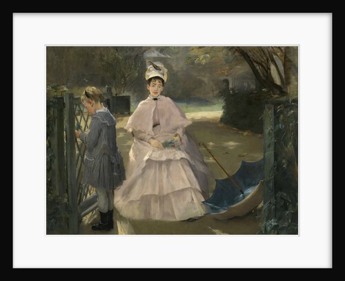 Nanny and Child, 1877-8 by Eva Gonzales