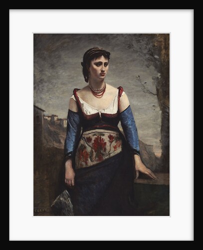 Agostina, 1866 by Jean Baptiste Camille Corot