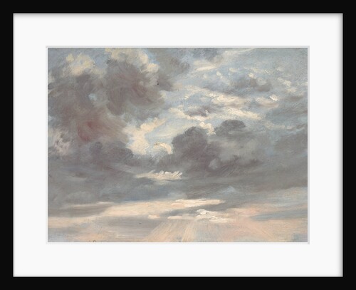 Cloud Study: Stormy Sunset, 1821-2 by John Constable