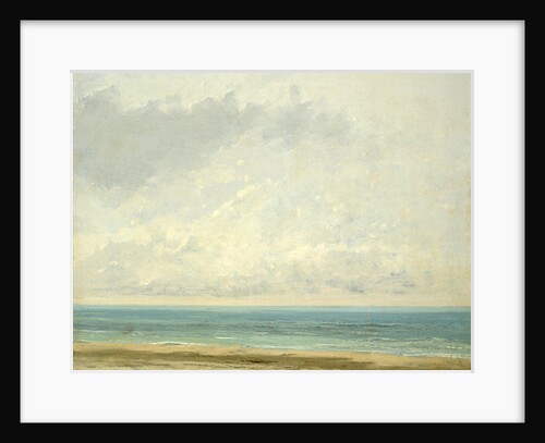 Calm Sea, 1866 by Gustave Courbet