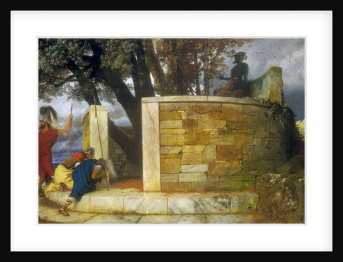 The Sanctuary of Hercules, 1884 by Arnold Bocklin