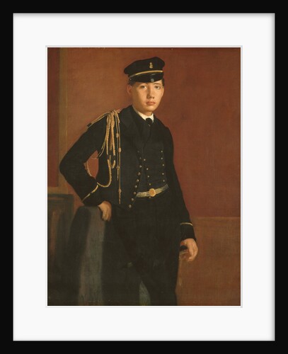 Achille De Gas in the Uniform of a Cadet, 1856-7 by Edgar Degas