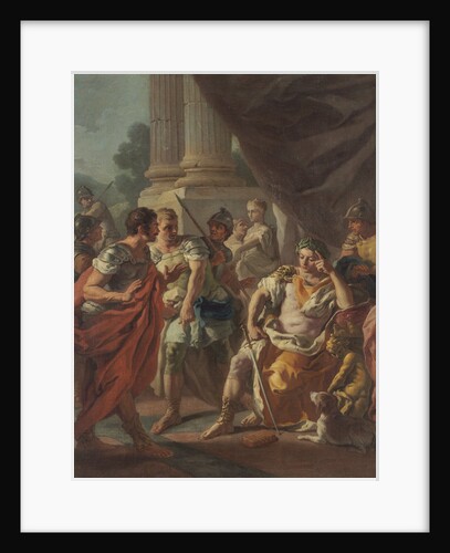 Alexander Condemning False Praise, 1760-9 by Francesco de Mura