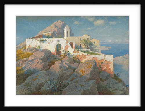 Santa Maria a Cetrella, Anacapri, c.1892 by William Stanley Haseltine