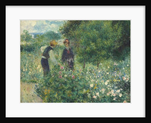 Picking Flowers, 1875 by Pierre Auguste Renoir