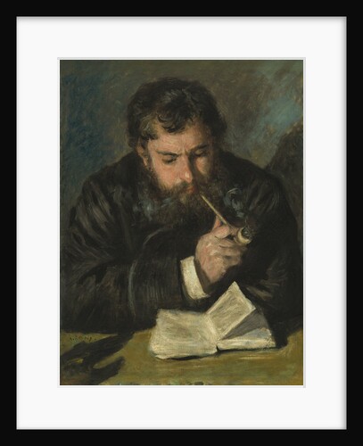 Claude Monet, 1872 by Pierre Auguste Renoir