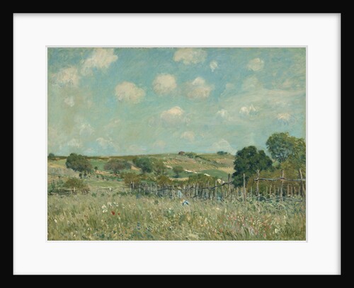 Meadow, 1875 by Alfred Sisley