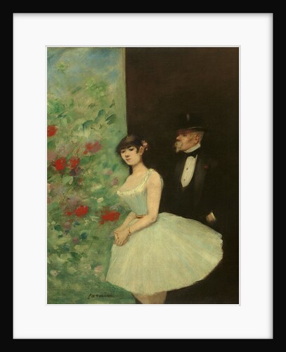 Behind the Scenes, c.1880 by Jean Louis Forain