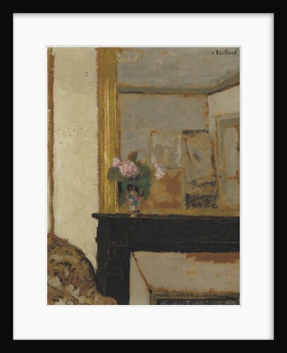 Vase of Flowers on a Mantelpiece, c.1900 by Edouard Vuillard