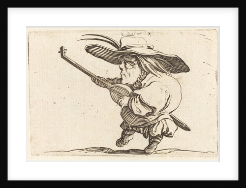 The Lute Player, c.1622 by Jacques Callot
