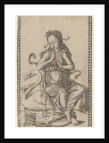Musicha c.1465 by Master of the E-Series Tarocchi