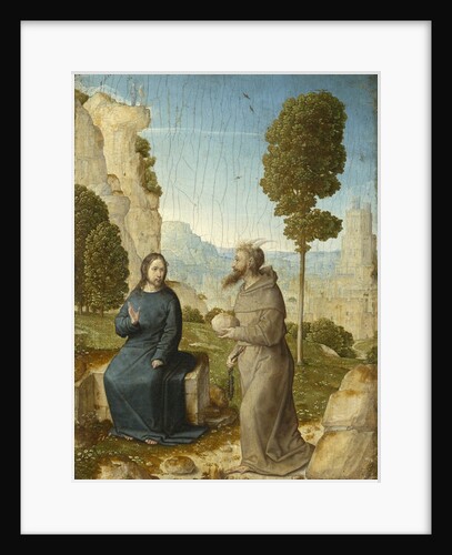 Temptation Of Christ In The Wilderness, c.1500-4 by Juan de Flandes