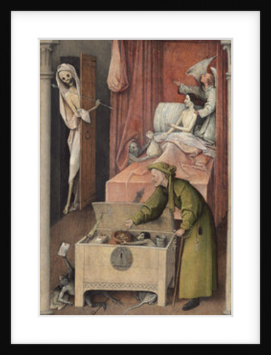 Death and Miser, c.1485-90 by Hieronymus Bosch