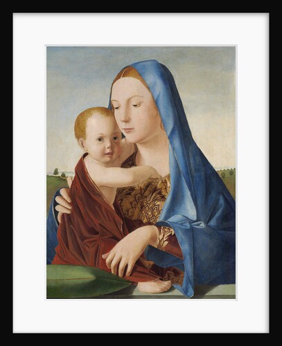 Madonna and Child, c.1475 by Antonello da Messina