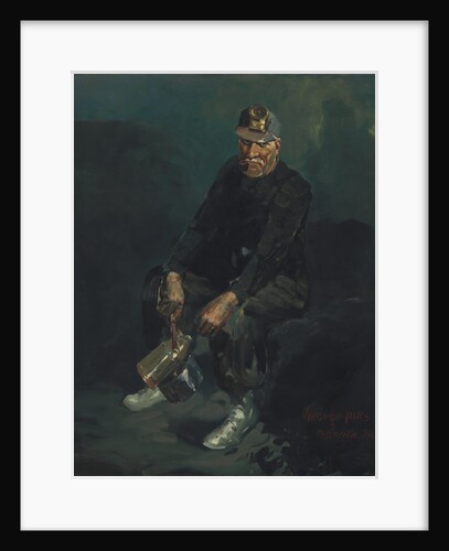 The Miner, 1925 by George Benjamin Luks