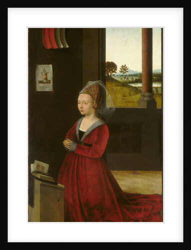 Portrait of a Female Donor, c.1455 by Petrus Christus