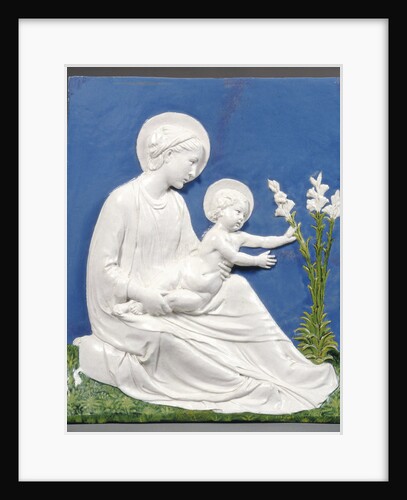 Madonna & Child, c.1475 by Luca Della Robbia