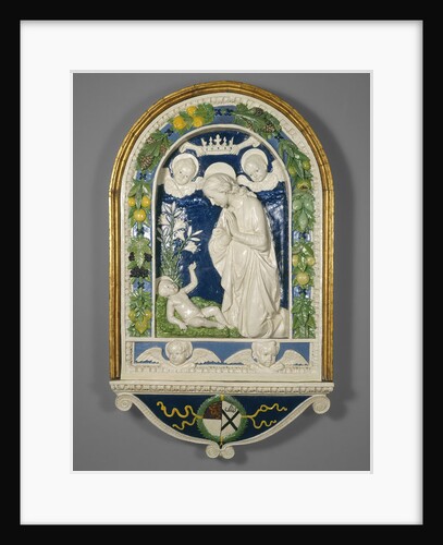 Adoration of the Child, after 1477 by Andrea Della Robbia