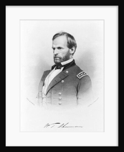 General William T. Sherman, c.1865 by John Chester Buttre