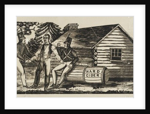 Harrison & Tyler campaign emblem, 1840 by American School