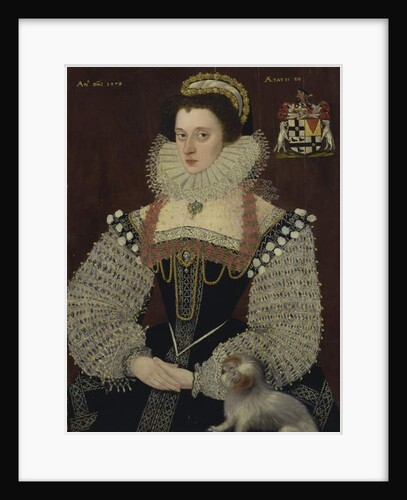 Frances, Lady Brydges, 1579 by John the Younger Bettes