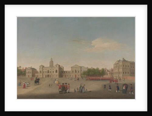 View of Horse Guards and Whitehall, c.1750 by Anonymous Anonymous