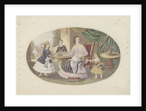 Her Majesty Queen Victoria and Family, c.1851 by English School