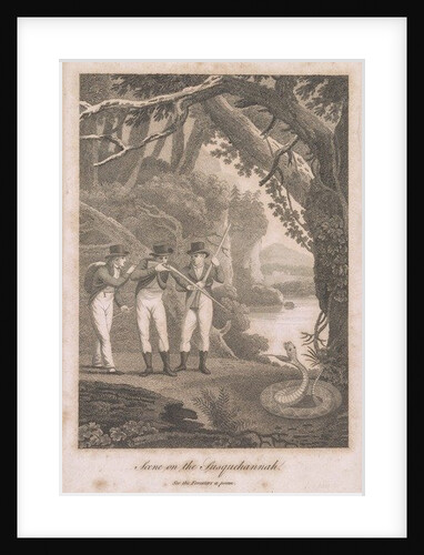 Alexander Wilson and companions on the Susquehanna, 1809 by American School
