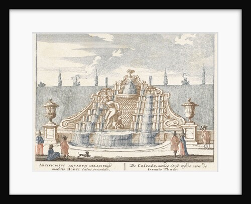 Fountain in the garden of Het Loo Palace, 1694-97 by Jan I van Call