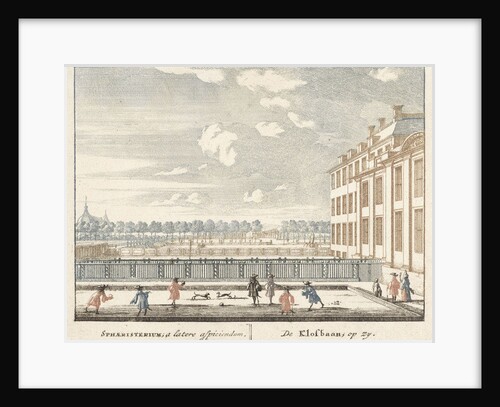 Game of Klosbaan at the Het Loo Palace, 1694-97 by Jan I van Call